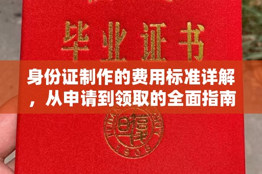 若羌身份证制作的费用标准详解，从申请到领取的全面指南
